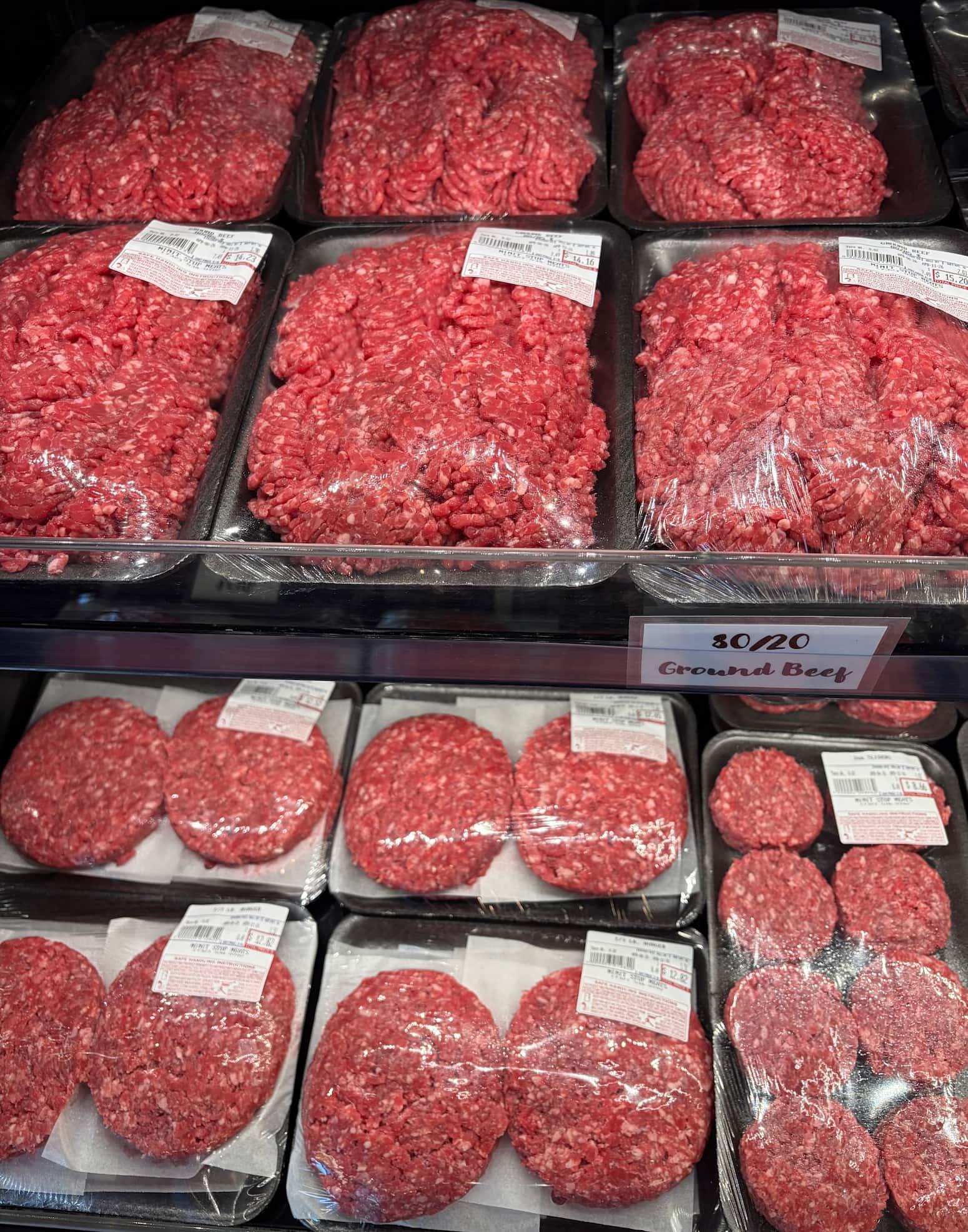 Ground Beef & Burgers