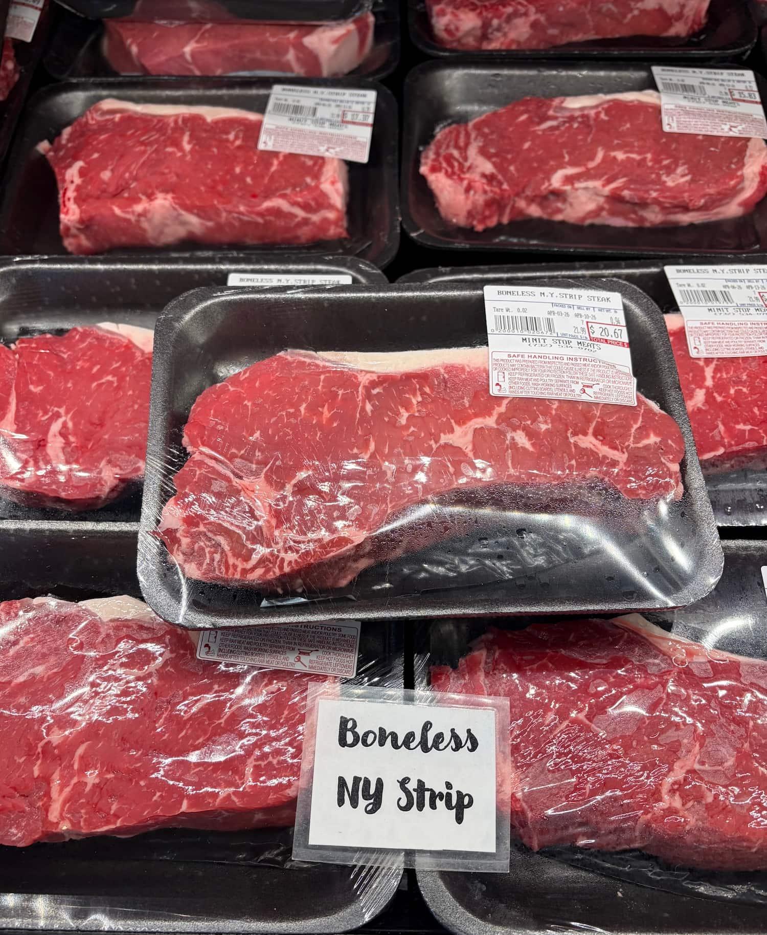 Boneless NY Strip