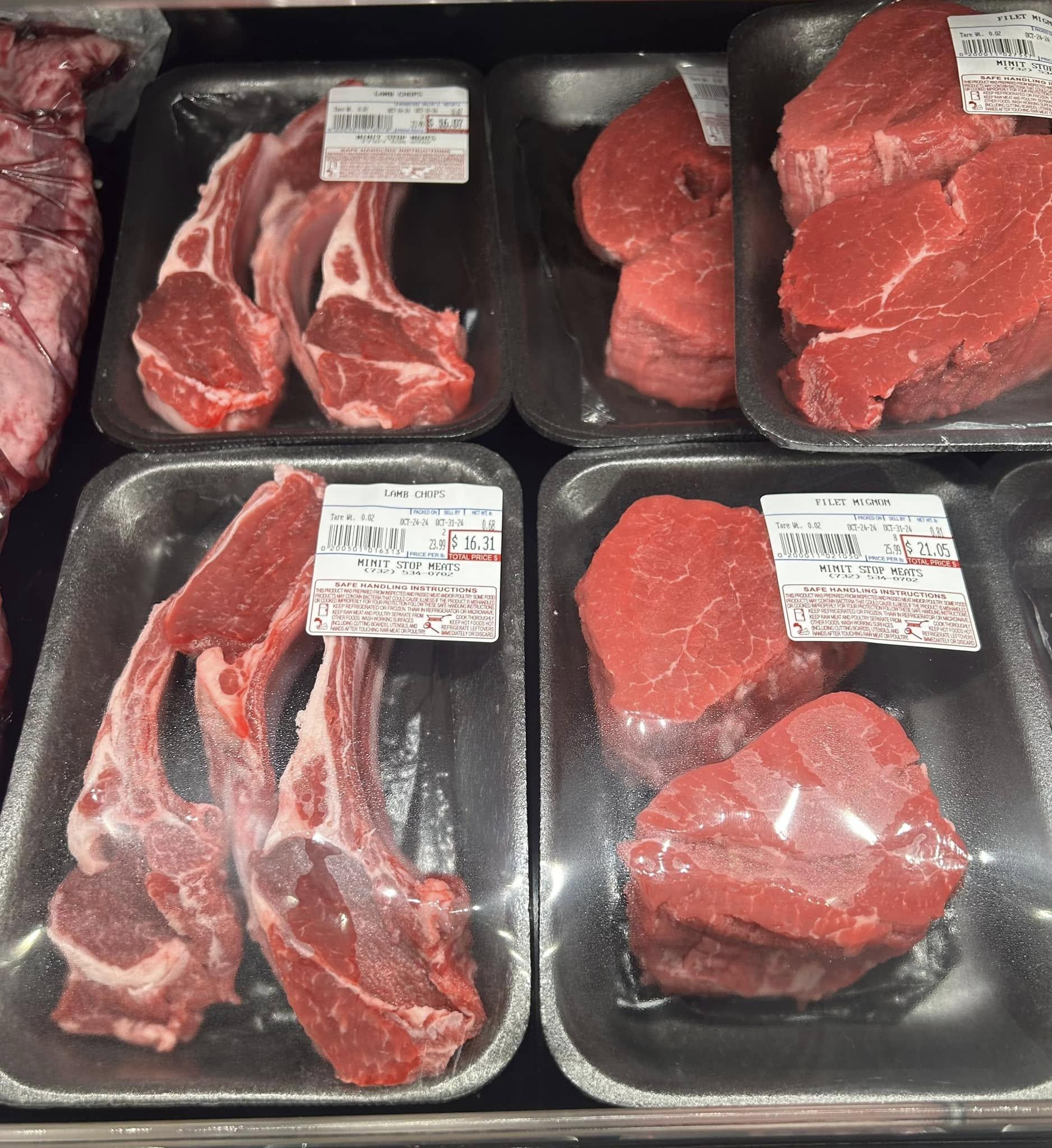 Lamb Chops & Filet