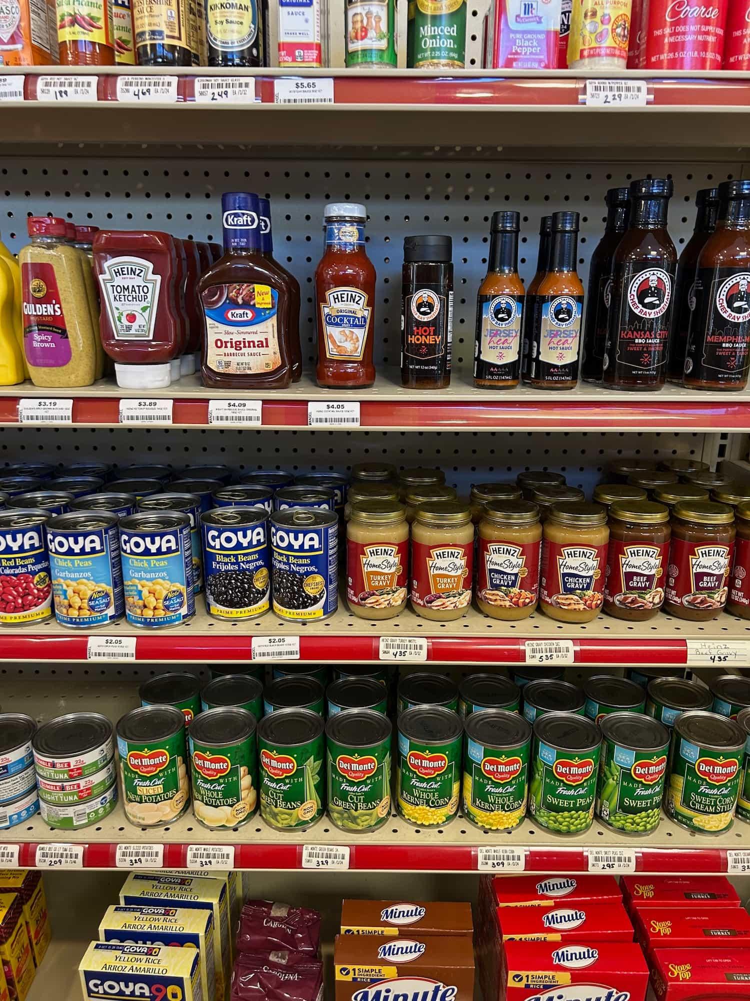 Condiments & Pantry